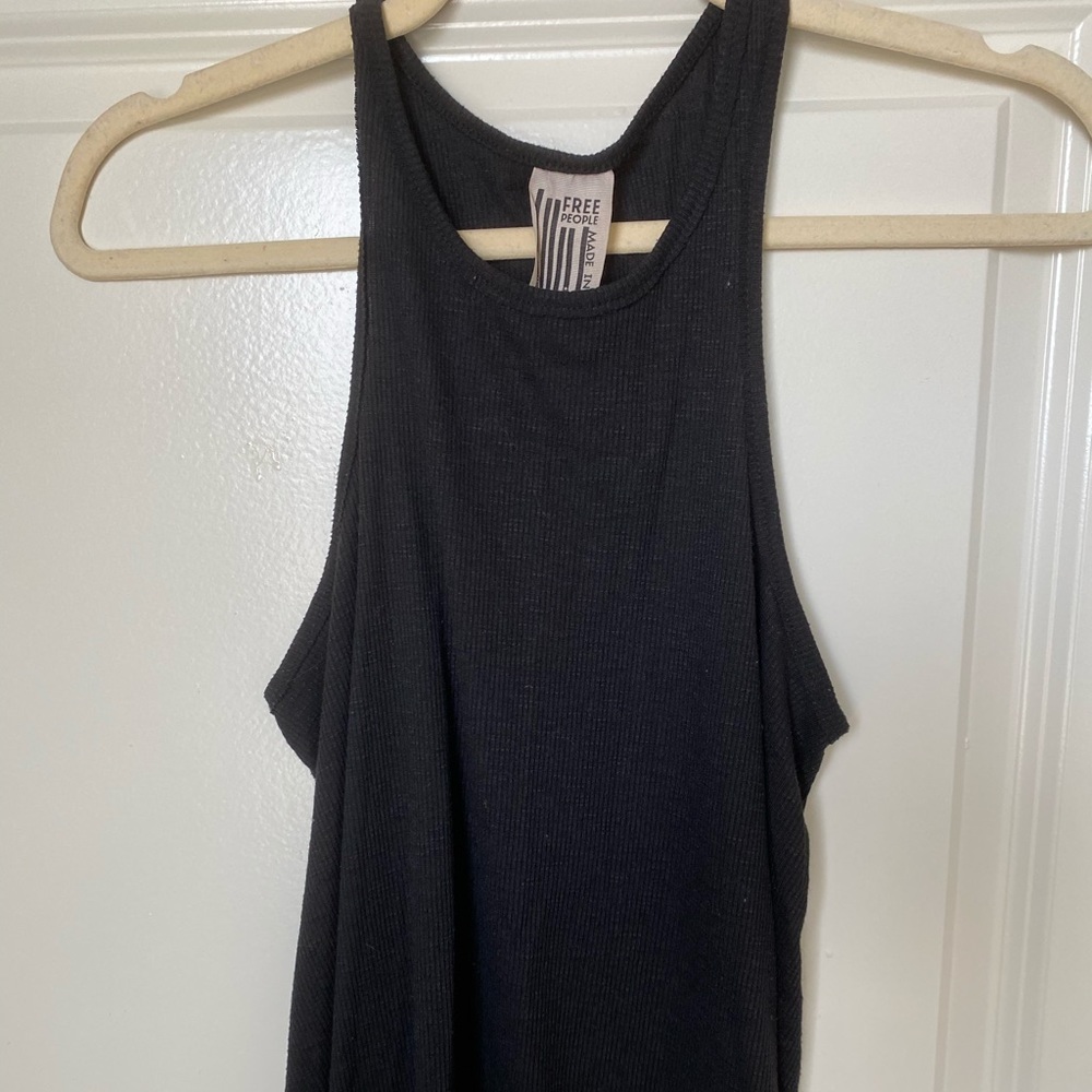 Black Free People Tank